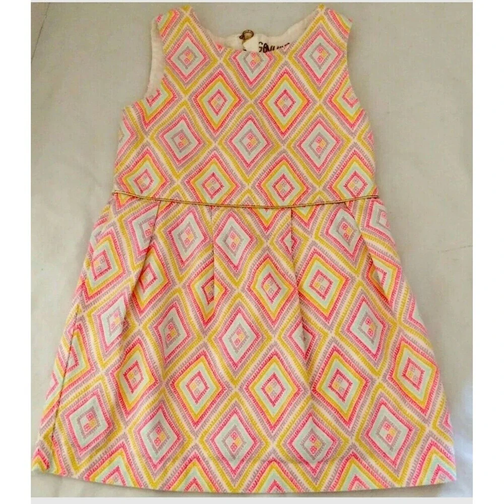 Oshkosh Dress Toddler Girls Size 3T GENUINE KIDS  Sleeveless Easter Spring